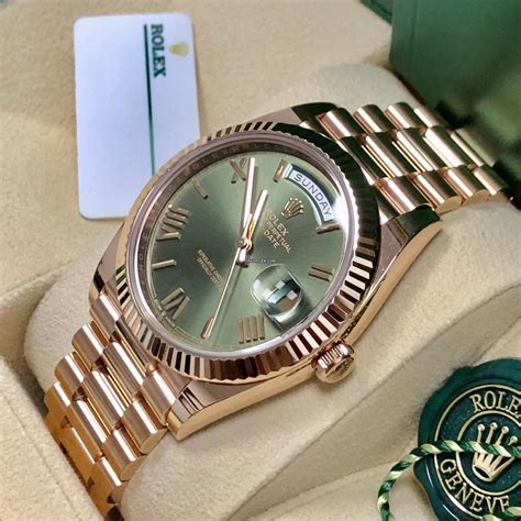 gold and rose gold rolex|rolex rose gold 40mm president.